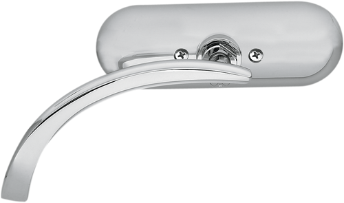 ARLEN NESS 13-406 Mirror - Micro - Mini - Side View - Oval - Chrome - Left - Micro Mini Side View Oval Chrome Left