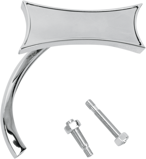 ARLEN NESS 13-417 Mirror - Micro - Four-Point - Side View - Rectangle - Chrome - Right - Micro Four-Point Side View Rectangle Chrome Right