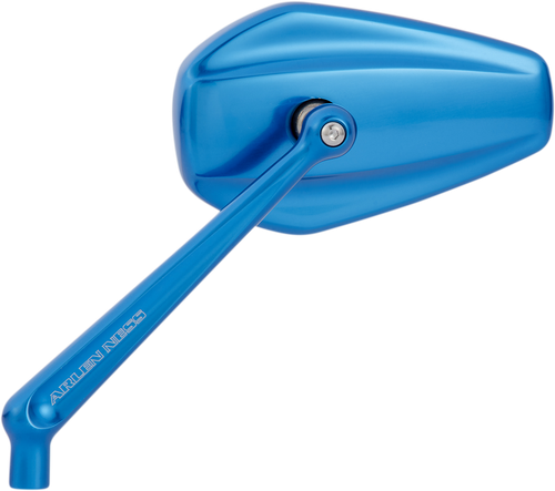 ARLEN NESS 13-150 Mirror - Mini/Stocker - Side View - Hexagon - Blue - Left - Mini/Stocker Side View Hexagon Blue Left