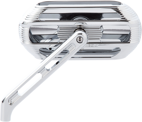 ARLEN NESS 510-001 Mirror - Sidekick - Side View - Oval - Chrome - Left - Sidekick Side View Oval Chrome Left