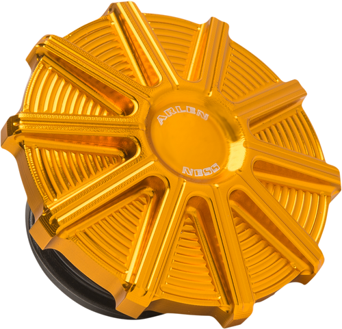 ARLEN NESS 701-004 Vented Gas Cap - 10 Gauge - Gold - 10 Gauge Gold