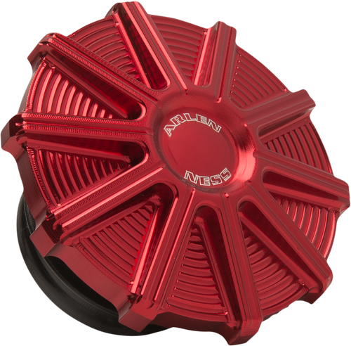 ARLEN NESS 701-006 Vented Gas Cap - 10 Gauge - Red - 10 Gauge Red