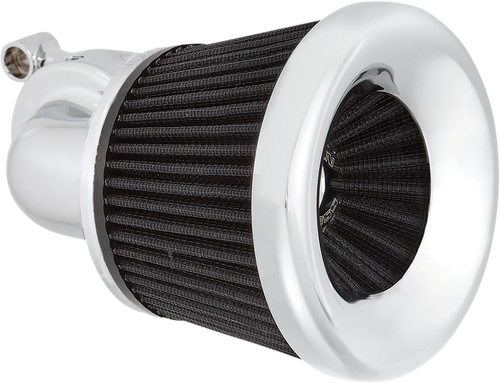 ARLEN NESS 600-031 Velocity 90° Air Cleaner Kit - Chrome