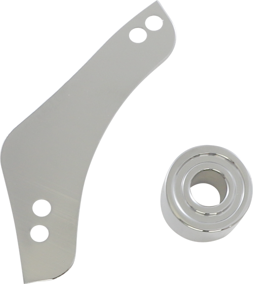 ARLEN NESS 600-055 Replacement Breather Bolt Cover Plate - Inverted/Method/Clear Tear/Sidekick - Right - Chrome - Inverted/Method/Clear Tear/Sidekick Right Chrome