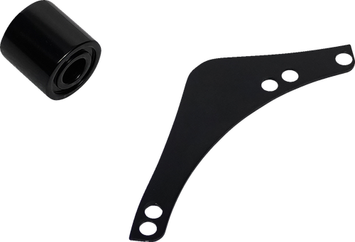 ARLEN NESS 600-060 Replacement Breather Bolt Cover Plate - Inverted/Method/Clear Tear/Sidekick - Left - Black - Inverted/Method/Clear Tear/Sidekick Left Black