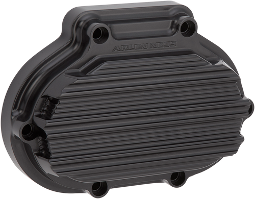 ARLEN NESS 03-814 10-Gauge Transmission Side Cover - Black - Harley-Davidson - Black Harley-Davidson