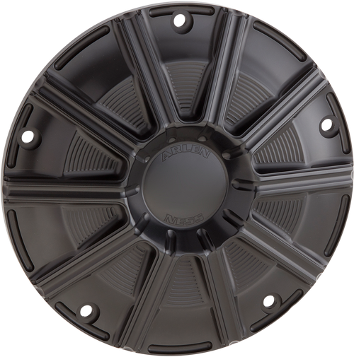 ARLEN NESS 700-000 10-Gauge Derby Cover - Black - Touring/Trike - Black Touring/Trike