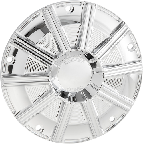 ARLEN NESS 700-001 10-Gauge Derby Cover - Chrome - Touring/Trike - Chrome Touring/Trike