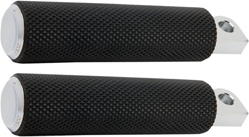 ARLEN NESS 07-924 Foot Pegs - Knurled - Chrome - Knurled Chrome