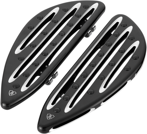 ARLEN NESS 06-833 Deep Cut Floorboards - Driver - Black - Driver Black