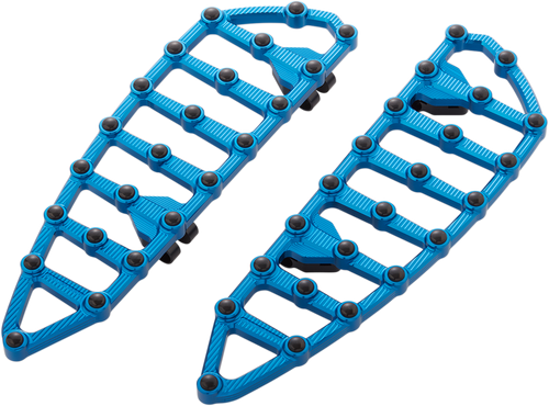 ARLEN NESS 06-892 MX Driver Floorboards - Blue