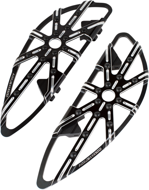 ARLEN NESS 410-005 10 Gauge Floorboards - Driver - Black - Driver Black