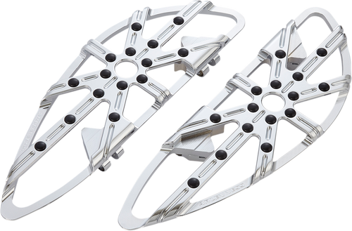 ARLEN NESS 410-006 10 Gauge Floorboards - Driver - Chrome - Driver Chrome