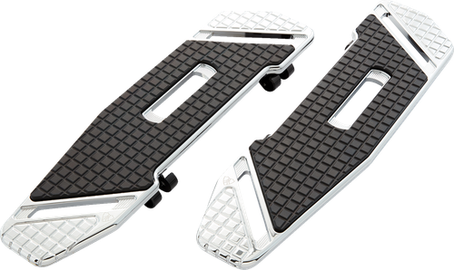 ARLEN NESS 410-022 SpeedLiner Floorboards - Driver - Chrome - Driver Chrome
