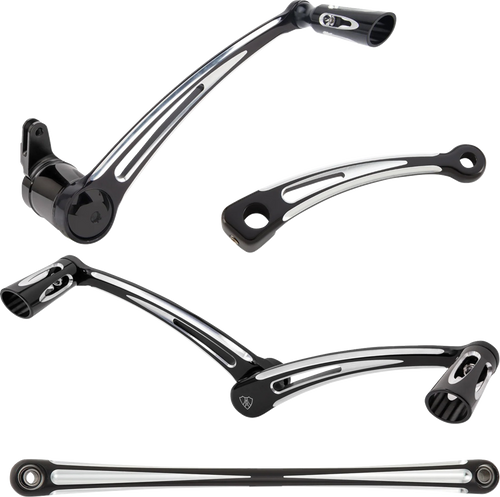 ARLEN NESS 420-106 Deep Cut Foot Control Kit w/ Heel/Toe Shifter - Black