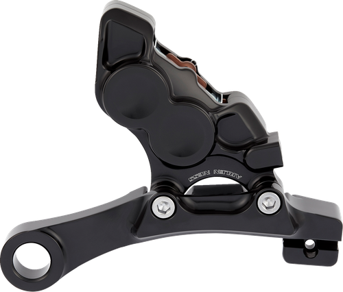 ARLEN NESS 02-325 4-Piston Caliper - Rear - 11.8" - Black - Rear 11.8" Black