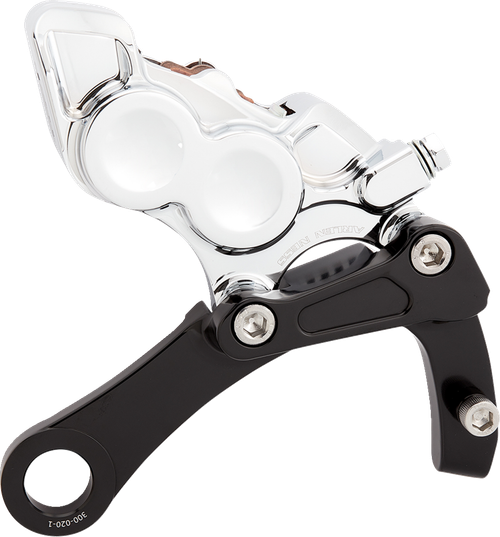 ARLEN NESS 02-327 4-Piston Caliper - Rear - Chrome - Rear Chrome