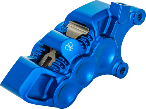 ARLEN NESS 320-117 Monoblock Axial Brake Caliper - 14" - Right - Blue - 14" Right Blue