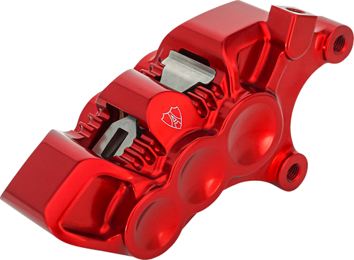 ARLEN NESS 320-119 Monoblock Axial Brake Caliper - 11.8" - Right - Red - 11.8" Right Red