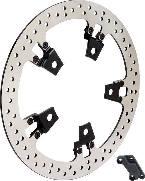 ARLEN NESS 02-962 Big Brake Rotor - 14" - Front Left - Touring - 14" Front Left Touring