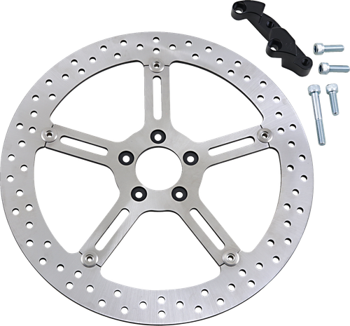 ARLEN NESS 02-973 Big Brake Rotor - 15" - Front Right - Harley-Davidson - 15" Front Right Harley-Davidson