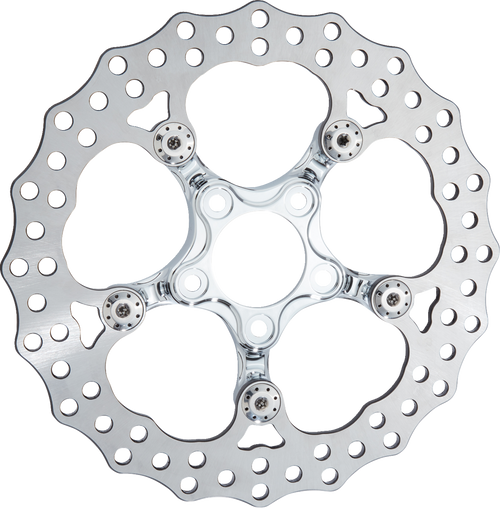 ARLEN NESS 300-074 Spider Rotor - 11.8" - Chrome - 11.8" Chrome