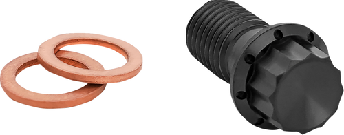 ARLEN NESS 300-834 Banjo Bolt - M12x1.25 - Black - M12x1.25 Black