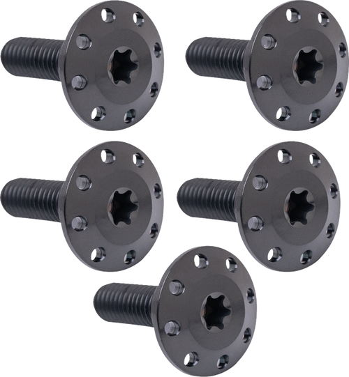 ARLEN NESS 300-915 Bolt Kit - Holeshot/Front/Floating/Brake Rotor - Spoke Mount - Black - 5 Pack - Holeshot/Front/Floating/Brake Rotor Spoke Mount Black 5 Pack