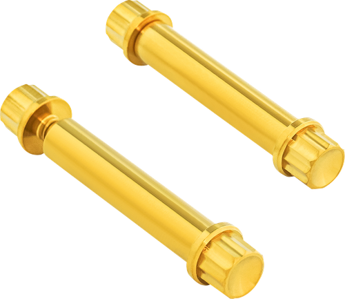 ARLEN NESS 300-805 Bolt Kit - Footpeg - 12-Point - Titanium - Gold - Footpeg 12-Point Titanium Gold