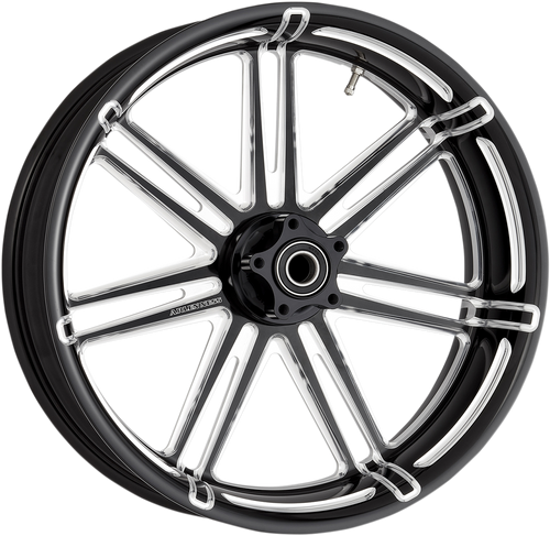 Open Box ARLEN NESS 10301-203-6501 Wheel - 7-Valve - Rear - Single Disc/With ABS - Black - 18x5.5 - 7-Valve Rear Single Disc/With ABS Black 18x5.5