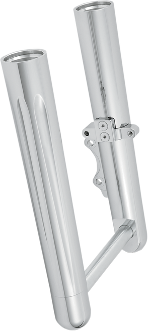 Open Box ARLEN NESS 06-512 Fork Legs - Chrome - Deep Cut - Dual Disc - Deep Cut - '00-'07 FLT - Chrome Deep Cut Dual Disc Deep Cut '00-'07 FLT