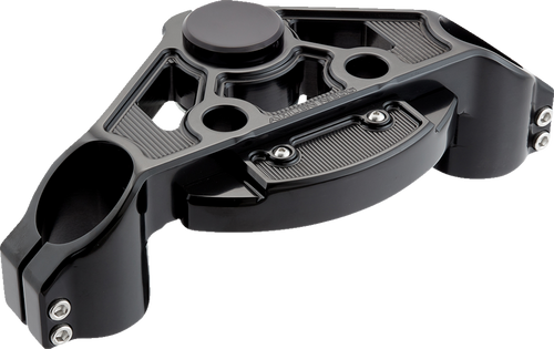 Open Box ARLEN NESS 130-004 Triple Tree - Black - + 2" - Black + 2"