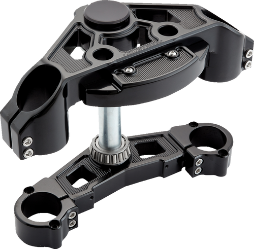 Open Box ARLEN NESS 130-007 Triple Tree - Black - + 2" - Black + 2"