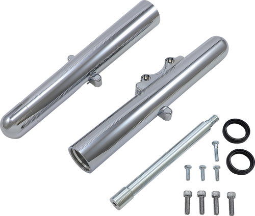 Open Box ARLEN NESS 06-520 Fork Legs - Chrome - Hot Legs - Custom Single Disc - Smooth - '08-'13 - Chrome Hot Legs Custom Single Disc Smooth '08-'13