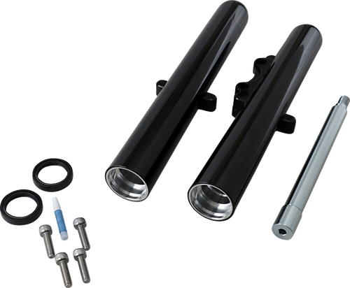 Open Box ARLEN NESS 06-521 Fork Legs - Black Anodized - Hot Legs - Custom Single Disc - Smooth - '08-'13 - Black Anodized Hot Legs Custom Single Disc Smooth '08-'13