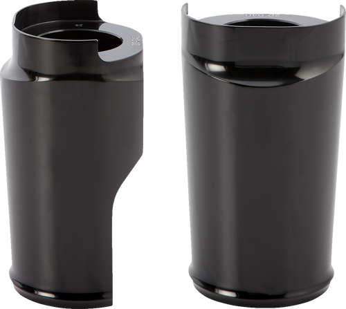 Open Box ARLEN NESS 20-040 Fat Tire Fork Boot Cover - Black Anodized - Smooth - Black Anodized Smooth
