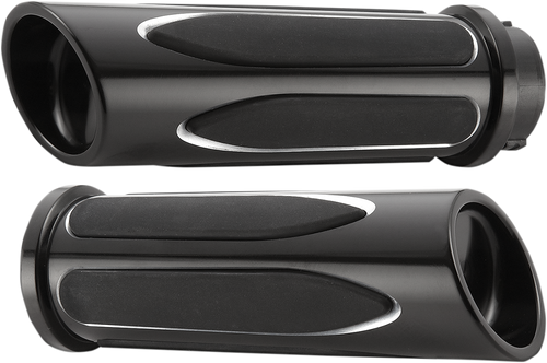 Open Box ARLEN NESS 07-053 Deep Cut Comfort Series Grips - TBW - Black - TBW Black