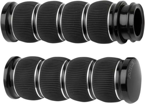 Open Box ARLEN NESS 07-315 Fusion Ring Leader Grips - TBW - Black - TBW Black