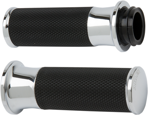 Open Box ARLEN NESS 07-320 Smooth Grips - Cable - Chrome - Cable Chrome