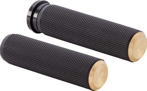 Open Box ARLEN NESS 07-334 Knurled Grips - TBW - Brass - TBW Brass