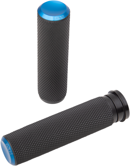 Open Box ARLEN NESS 07-345 Knurled Grips - TBW - Blue - TBW Blue