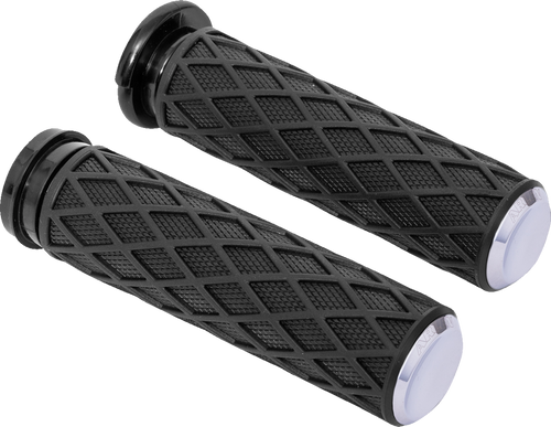 Open Box ARLEN NESS 500-008 Diamond Grips - TBW - Chrome - TBW Chrome