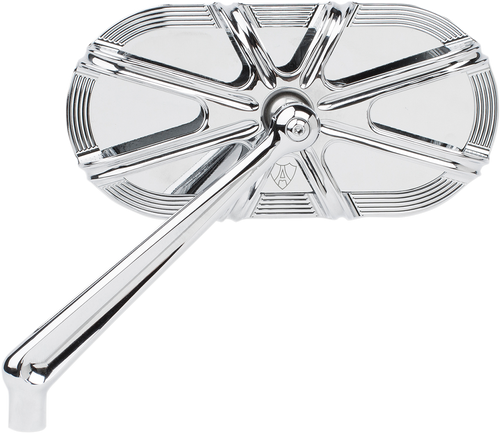 Open Box ARLEN NESS 13-161 Mirror - Side View - Caged Series/10 Gauge - Chrome - Left - Side View Caged Series/10 Gauge Chrome Left