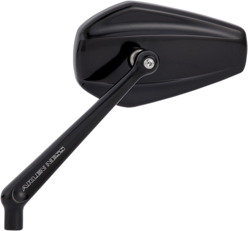 Open Box ARLEN NESS 13-158 Mirror - Mini/Stocker - Side View - Hexagon - Black - Right - Mini/Stocker Side View Hexagon Black Right
