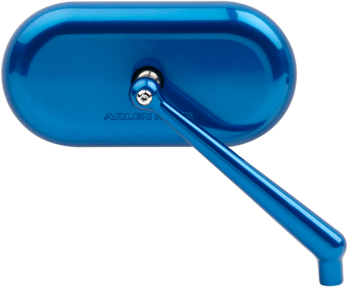 Open Box ARLEN NESS 13-177 Mirror - Side View - Oval - Blue - Right - Side View Oval Blue Right