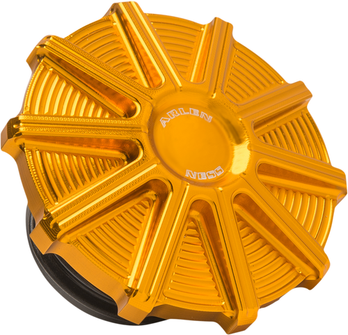 Open Box ARLEN NESS 701-004 Vented Gas Cap - 10 Gauge - Gold - 10 Gauge Gold