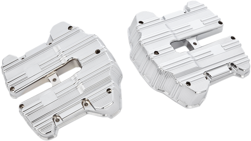 Open Box ARLEN NESS 18-262 Rocker Box Covers - 10 Gauge - Chrome - '17-'26 M8 - 10 Gauge Chrome '17-'26 M8