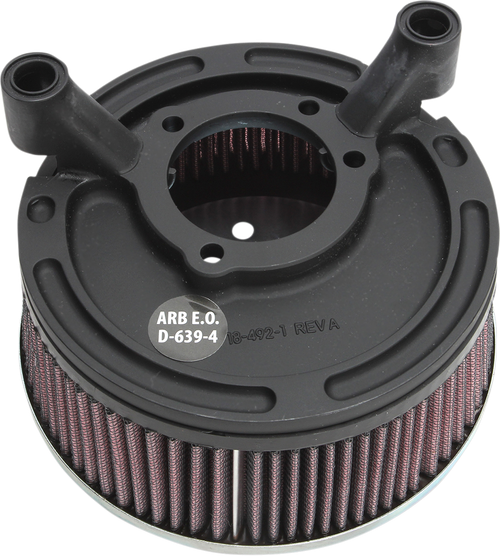 Open Box ARLEN NESS 18-447 Big Sucker Air Cleaner Kit - Black - Stage I - Black Stage I