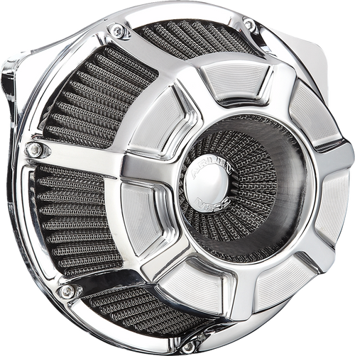 Open Box ARLEN NESS 600-226 Inverted Series Air Cleaner Kit - Beveled - Chrome - Beveled Chrome