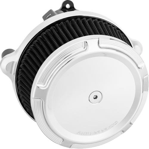 Open Box ARLEN NESS 600-304 Big Sucker™ Stage 1 Air Cleaner Kit with Cover - Beveled - Chrome - Beveled Chrome